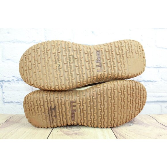 LL Bean Day Venture Insulated Boots Lace Up Brown Size 9.5 M - Picture 7 of 9